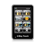 Color Touch-Screen Display 2-Way Alarm & Starter with GSM/CANbus Data Port